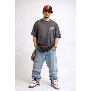 Vintage Starter Chicago Bulls T shirt (XL) 80s/90s